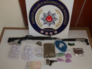 Tekirdağ'da uyuşturucu operasyonu