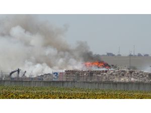 Tekirdağ'da yangın