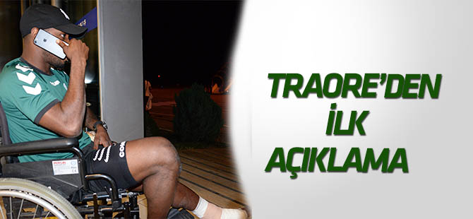 Abdou Razack Traore'den ilk açıklama