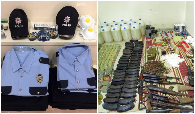 Sahte polis kıyafeti giyip katliam yapacaklardı! Suçu polise atacaklardı...