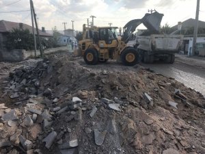 Karaman Yolu Caddesi çalışmaları başladı
