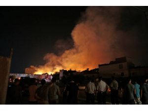 Gaziantep'teki fabrika yangını kontrol altında