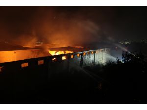 Gaziantep'teki fabrika yangınında soğutma çalışmaları tamamlandı
