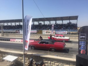 Konya'da drag yarışı heyecanı