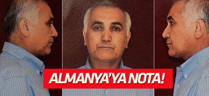 Almanya'ya "Adil Öksüz" notası