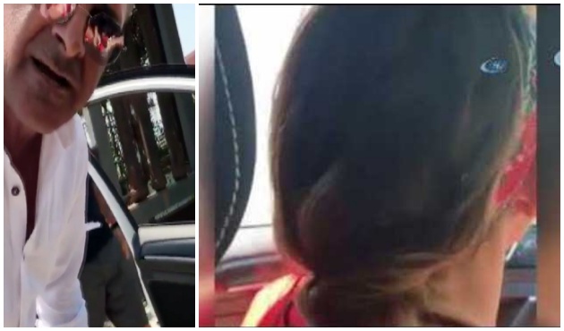 Kadın müşteriye saldıran valeye soruşturma! / VİDEO