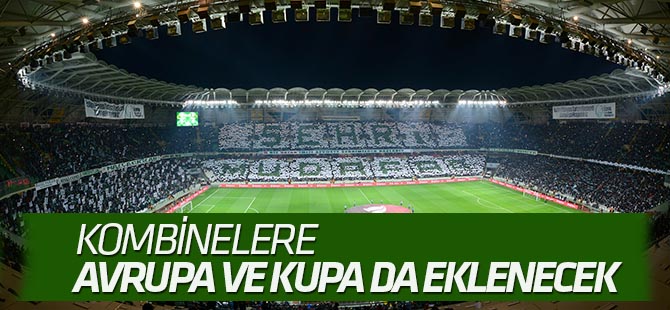 Konyaspor'da kombine sahibi taraftara müjde