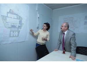 Vali Çakacak hastane inşaatını inceledi