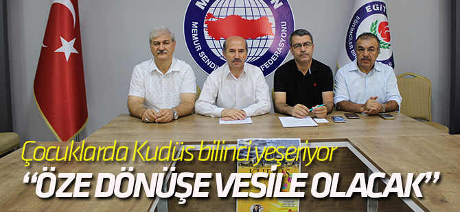 Çocuklarda Kudüs bilinci yeşeriyor