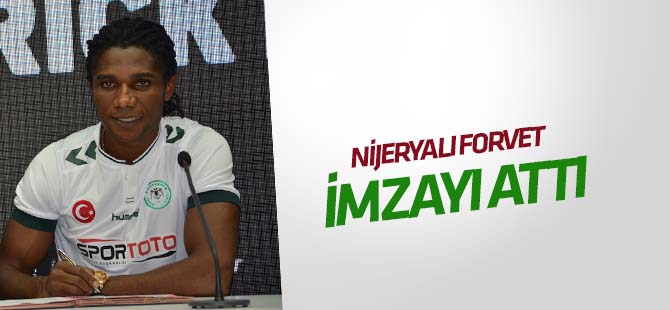 Patrick Eze Konyaspor'a imzayı attı
