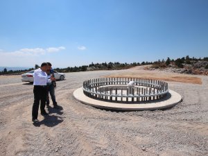 Beyşehir’de rüzgar türbini enerji santrali kuruluyor