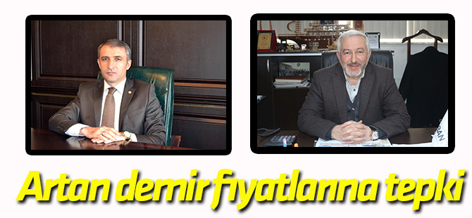 Artan demir fiyatlarına tepki