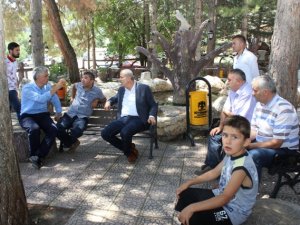 Milletvekili Kaleli, Bozkır'da vatandaşlarla buluştu