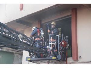 İstanbul'daki iş yeri yangını