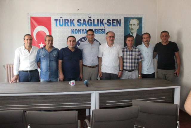 Mustafa Kalaycı'dan Türk Sağlık-Sen’e destek