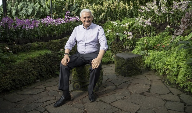 Başbakan Singapur'da! Ziyarette Yıldırım'ı şaşırtan sürpriz...