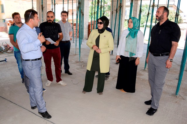 Fahrünisa Hatun Sosyal Tesisi yükseliyor