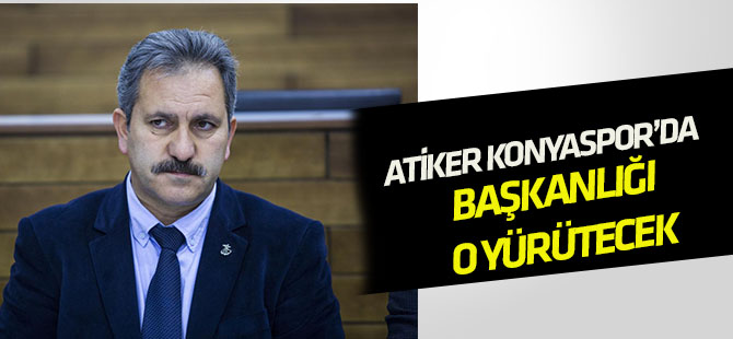 Atiker Konyaspor'da başkanlık Fatih Yılmaz'ın