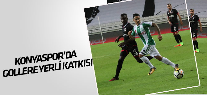 Konyaspor'a yerli katkısı