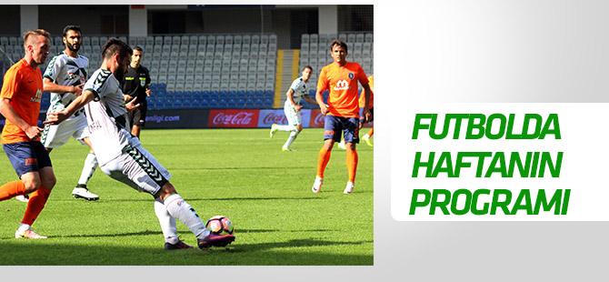 Futbolda haftanın programı