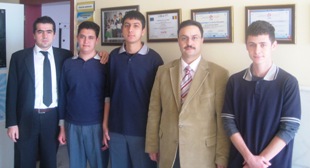 Büyükkoyuncu lisesi TÜBİTAK Proje olimpiyatında