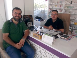 Karataş’tan Eczacılar Odası Başkanı Karakap’a ziyaret