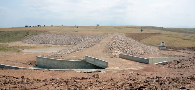 Büyükşehir’in sulama göleti yatırımları devam ediyor