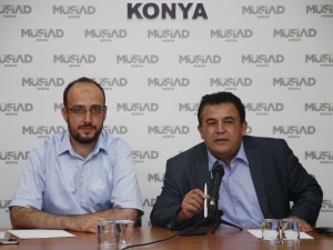 Abdullah Çiftçi  MÜSİAD'ta konuştu