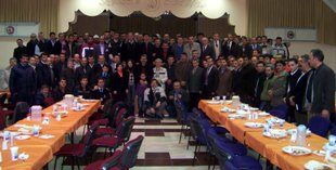 Personelden Başkan'a veda yemeği