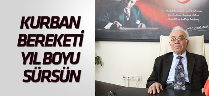 Kızılay’dan “Kurban Bereketi Yıl Boyu Sürsün” kampanyası