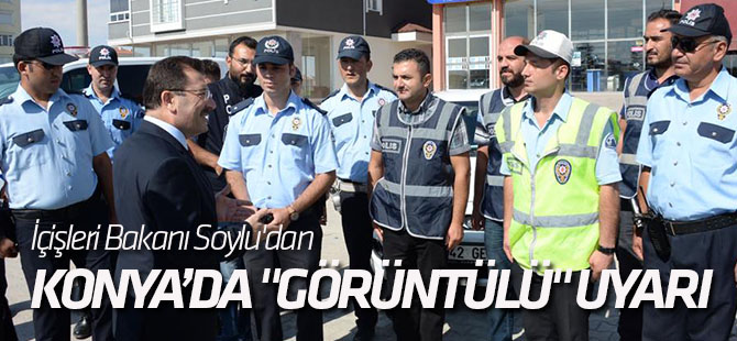 İçişleri Bakanı Soylu'dan sürücüye "görüntülü" uyarı