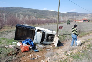 Trafik kazasında 3 yaralı
