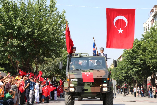 Konya'da 30 Ağustos Zafer Bayramı'nın 95. Yılı Kutlandı
