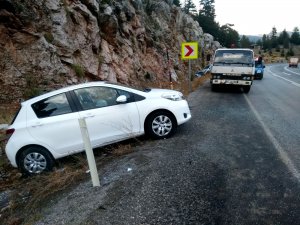 Seydişehir'de trafik kazası: 2 yaralı
