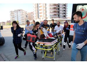 Şarkışla'da trafik kazası: 1 yaralı