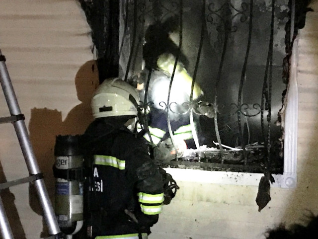 Konya'da Anaokulunda Yangın