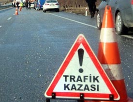 Konya'da otomobil şarampole yuvarlandı: 8 yaralı