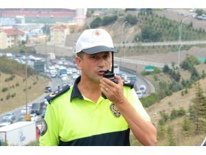 Tatilciler dönüş yolunda