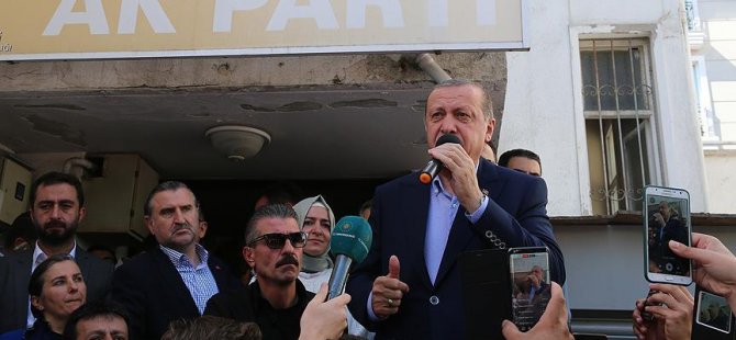 Cumhurbaşkanı Erdoğan Çatalca'da