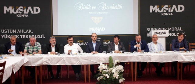 MÜSİAD bayramlaşmada iş ve siyasiler biraraya geldi