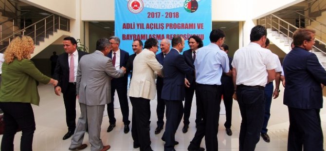 Yargı mensupları Adli yıl açılışında bir araya geldi