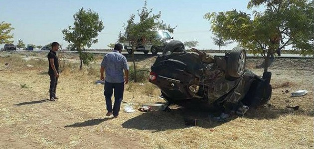 Konya’da otomobil şarampole yuvarlandı: 1 ölü, 2 yaralı