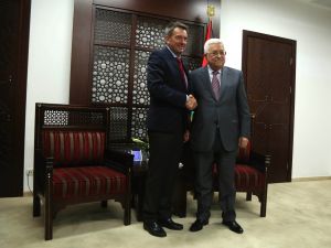 Uluslararası Kızılhaç Komitesi Başkanı Maurer Ramallah'ta