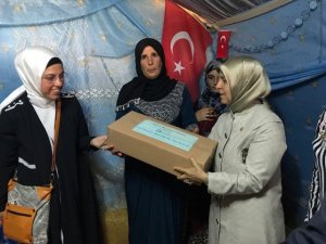 Hüsniye Erdoğan, Suriyelilerle buluştu