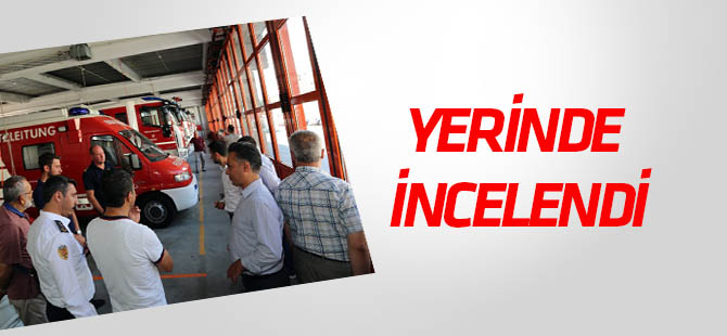 Avrupa’daki gönüllü itfaiyecilik uygulamaları yerinde incelendi