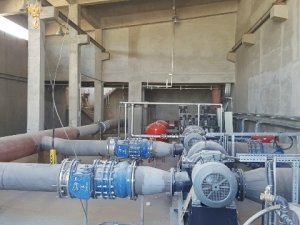 İbrala Barajı İçmesuyu Arıtma Tesisi’nde inceleme