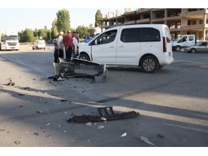 Ankara'da trafik kazası: 1 yaralı