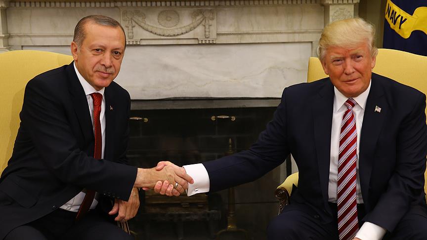 Cumhurbaşkanı Erdoğan ABD Başkanı Trump ile telefonla görüştü