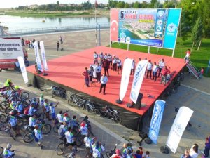 Beyşehir'de bisiklet festivali sona erdi