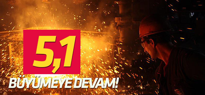 Türkiye yılın ikinci çeyreğinde yüzde 5,1 büyüdü